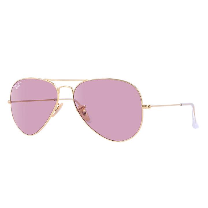 Ray-ban Aviator Classic Gold, Polarized Lenses - Rb3025