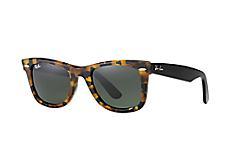 Ray-ban Unisex Tortoise Wayfarer Sunglasses