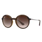 Ray-ban Gunmetal Sunglasses, Brown Lenses - Rb4222