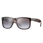 Ray-ban Men's Justin @collection Tortoise Sunglasses, Brown Lenses - Rb4165