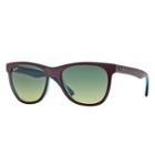 Ray-ban Red Sunglasses, Green Lenses - Rb4184