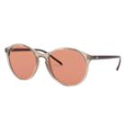 Ray-ban Brown Sunglasses, Orange Lenses - Rb4371