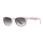 Ray-ban Men's New Wayfarer Liteforce Pink Sunglasses, Gray Lenses - Rb4207