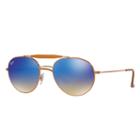 Ray-ban Copper Sunglasses, Blue Lenses - Rb3540