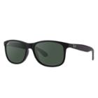 Ray-ban Men's Andy Black Sunglasses, Green Lenses - Rb4202