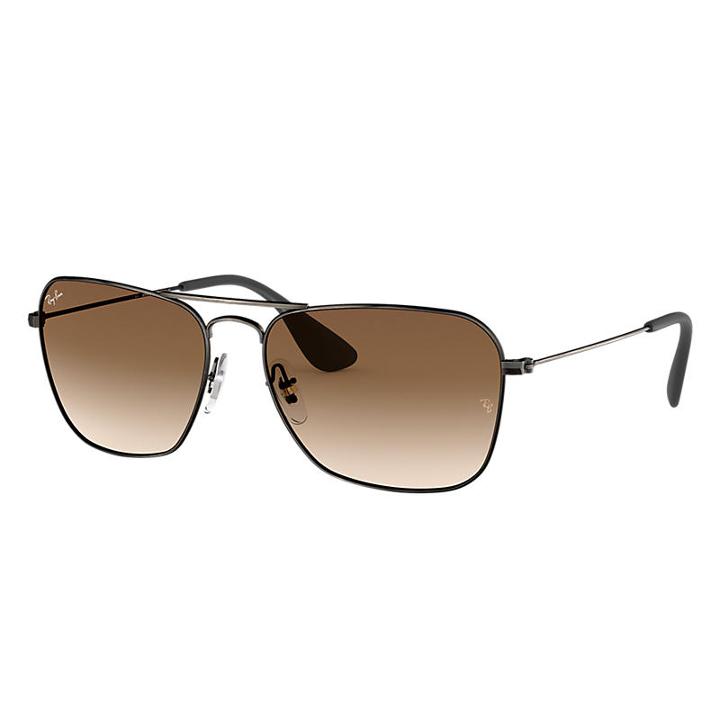 Ray-ban Black Sunglasses, Brown Lenses - Rb3610