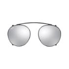 Ray-ban Round Fleck Clip-on Black Sunglasses - Rb2447c