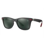 Ray-ban Scuderia Ferrari Collection Black Sunglasses, Green Lenses - Rb4195m