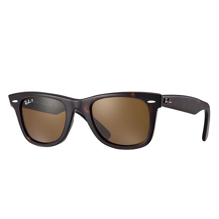 Ray-ban Original Wayfarer Classic Tortoise, Polarized Lenses - Rb2140