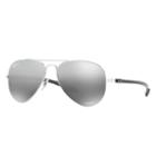 Ray-ban Rb8317 Chromance Silver Sunglasses, Polarized Gray Lenses - Rb8317ch