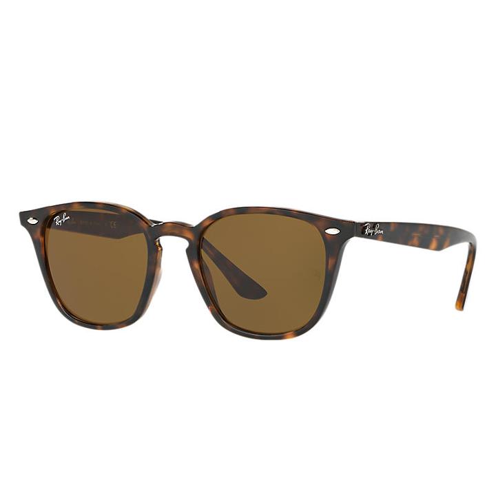 Ray-ban Tortoise Sunglasses, Brown Lenses - Rb4258