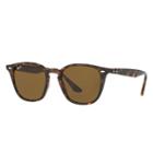 Ray-ban Tortoise Sunglasses, Brown Lenses - Rb4258