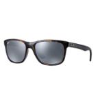Ray-ban @collection Black Sunglasses, Gray Lenses - Rb4181