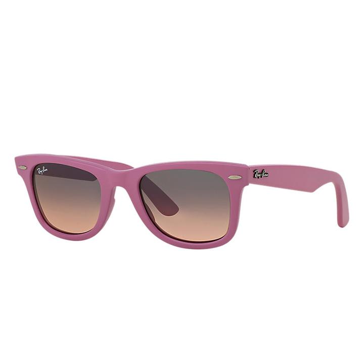 Ray-ban Men's Original Wayfarer Color Mix Pink Sunglasses, Gray Lenses - Rb2140