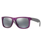 Ray-ban Justin Color Mix Grey Sunglasses, Gray Lenses - Rb4165