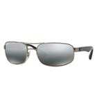 Ray-ban Men's Blue Sunglasses, Polarized Gray Lenses - Rb3445