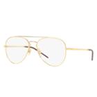 Ray-ban Gold Eyeglasses - Rb6413