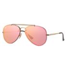 Ray-ban Blaze Aviator Gold Sunglasses, Pink Lenses - Rb3584n