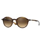 Ray-ban Round Liteforce Blue Sunglasses, Brown Lenses - Rb4237