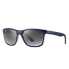 Ray-ban Blue Sunglasses, Gray Lenses - Rb4181