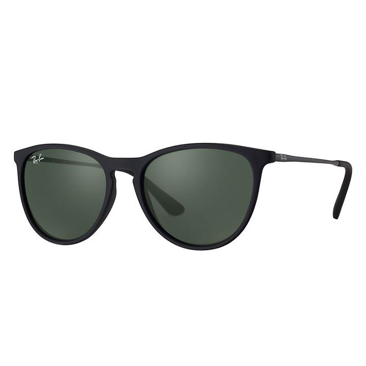 Ray-ban Izzy Junior Black Sunglasses, Green Lenses - Rb9060s