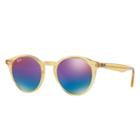 Ray-ban Yellow Sunglasses, Blue Lenses - Rb2180