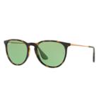 Ray-ban Women's Erika Color Mix Copper Sunglasses, Green Lenses - Rb4171