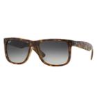 Ray-ban Men's Justin Classic Blue Sunglasses, Gray Lenses - Rb4165