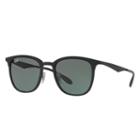 Ray-ban Black Sunglasses, Green Lenses - Rb4278