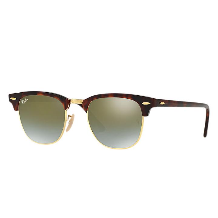 Ray-ban Clubmaster Flash Lenses Gradient Tortoise - Rb3016