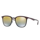 Ray-ban Brown Sunglasses, Green Lenses - Rb4278
