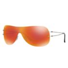 Ray-ban Grey Sunglasses, Orange Lenses - Rb8057