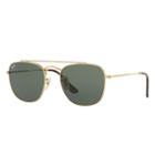 Ray-ban Gold Sunglasses, Green Lenses - Rb3557