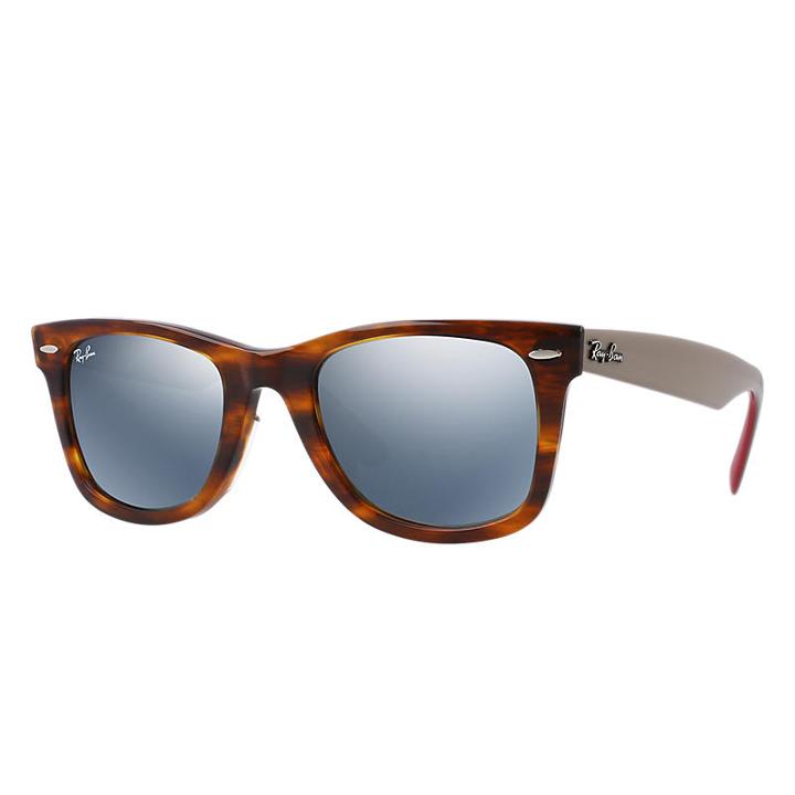 Ray-ban Original Wayfarer Bicolor Grey Sunglasses, Gray Lenses