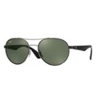Ray-ban Black Sunglasses, Polarized Green Lenses - Rb3536