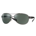Ray-ban Black Sunglasses, Green Lenses - Rb3386