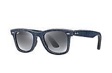 Ray-ban Unisex Blue Wayfarer Sunglasses