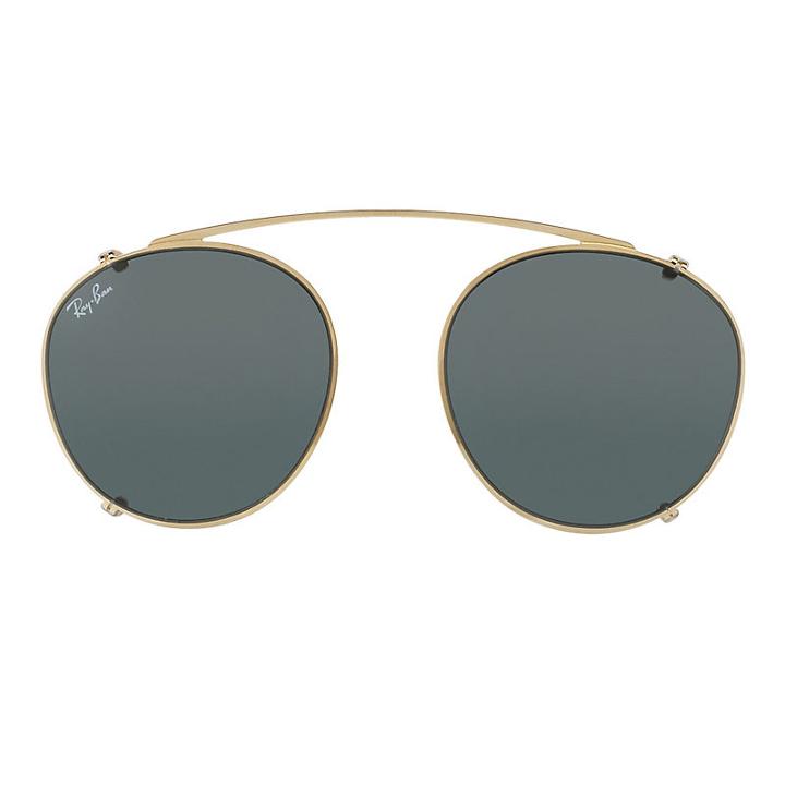 Ray-ban Rb2180 Clip-on Gold Sunglasses - Rb2180c