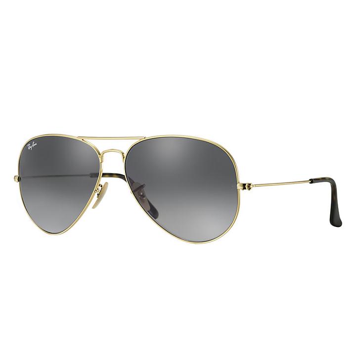 Ray-ban Aviator Classic Gold Sunglasses, Gray Lenses - Rb3025