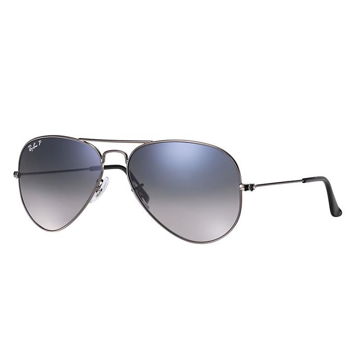 Ray-ban Aviator Gradient Gunmetal, Polarized Lenses - Rb3025