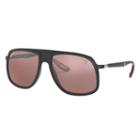 Ray-ban Scuderia Ferrari Collection Black Sunglasses, Polarized Gray Lenses - Rb4308m