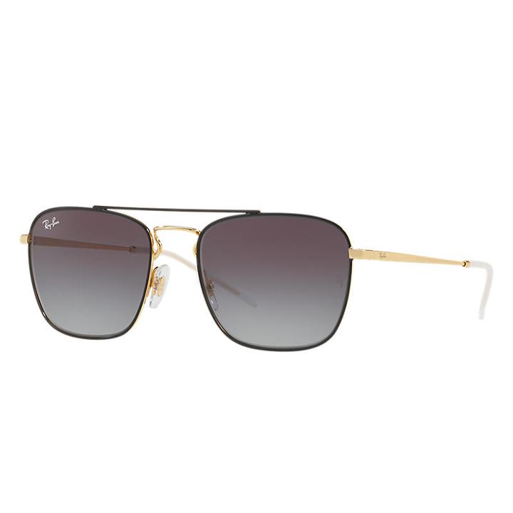 Ray-ban Gold Sunglasses, Gray Lenses - Rb3588