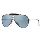 Ray-ban Men's Blaze Shooter Copper Sunglasses, Blue Lenses - Rb3581n