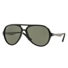 Ray-ban Gunmetal Sunglasses, Polarized Green Lenses - Rb4235