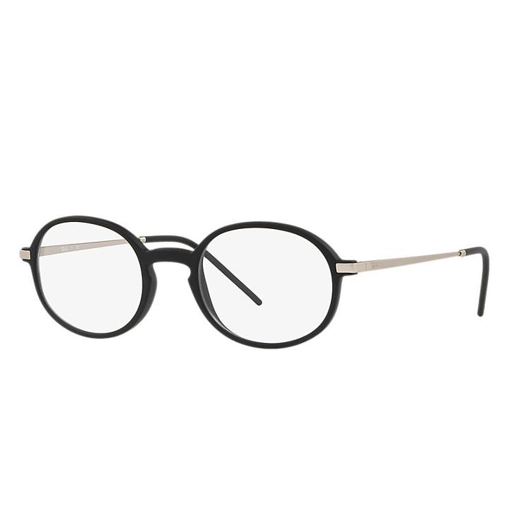 Ray-ban Silver Eyeglasses - Rb7153