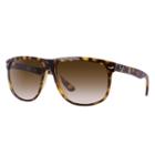 Ray-ban Tortoise Sunglasses, Brown Lenses - Rb4147