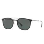Ray-ban Gunmetal Sunglasses, Green Lenses - Rb4286