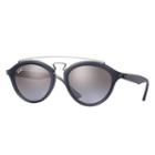 Ray-ban Men's Gatsby Ii @collection Blue Sunglasses, Brown Lenses - Rb4257