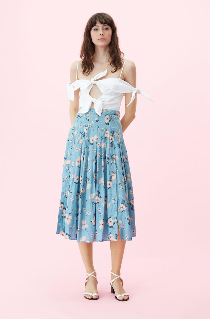 Rebecca Taylor Rebecca Taylor Daniella Floral Jacquard Skirt