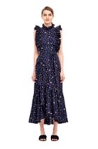 Rebecca Taylor Mia Floral Wrap Skirt